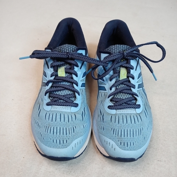 ASICS GEL CUMULUS 20 AZURE BLUE PRINT 1012A008-401 - Picture 9 of 11